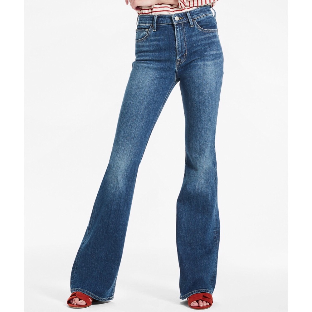Lucky Brand High Waisted Bridgette Flare Jeans 0